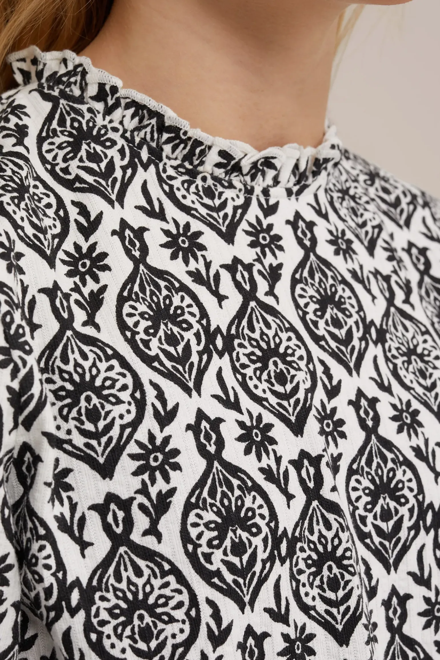 Meisjes jurk met dessin
