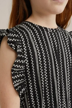 Meisjes jurk met dessin