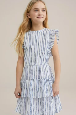 Meisjes jurk met dessin