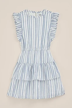 Meisjes jurk met dessin