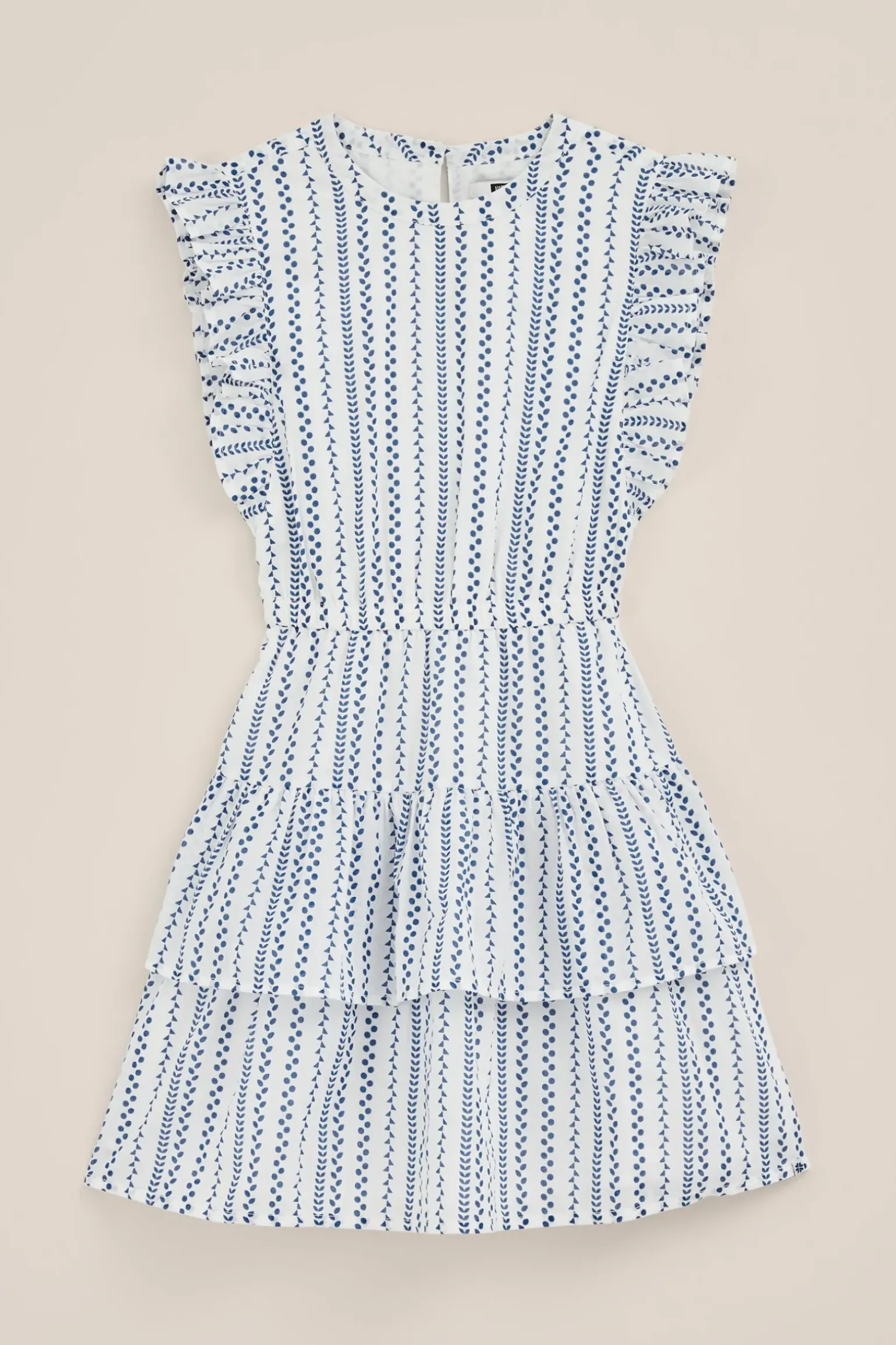 Meisjes jurk met dessin