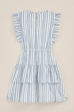 Meisjes jurk met dessin