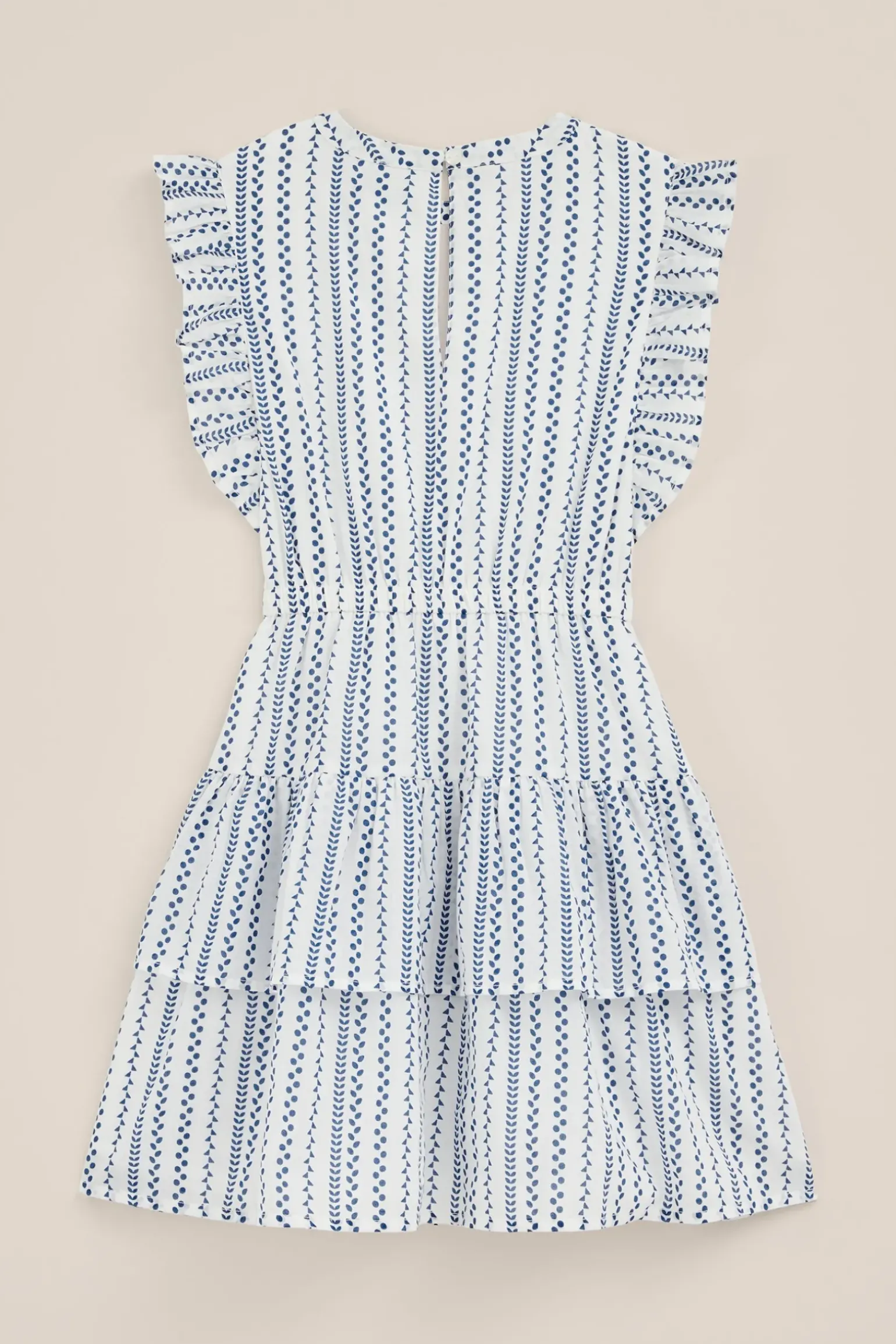 Meisjes jurk met dessin