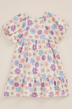 Meisjes jurk met dessin
