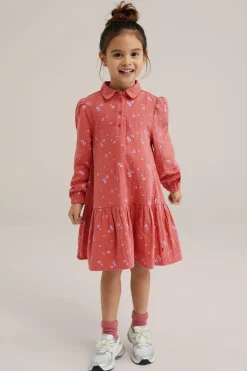 Meisjes jurk met dessin