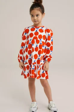 Meisjes jurk met dessin