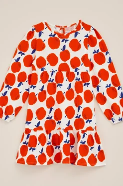 Meisjes jurk met dessin