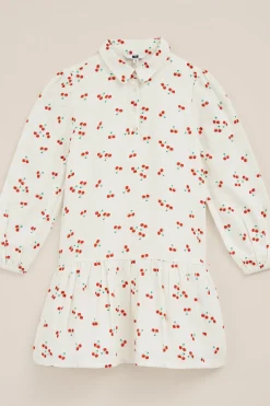 Meisjes jurk met dessin