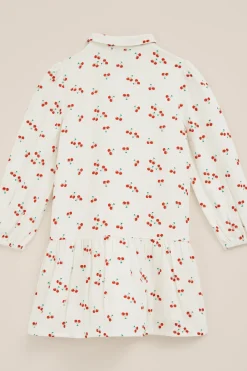 Meisjes jurk met dessin