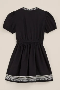Meisjes jurk met embroidery