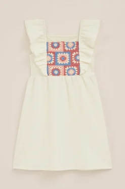Meisjes jurk met embroidery
