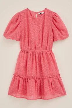 Meisjes jurk met glittergaren