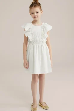 Meisjes jurk met glittergaren