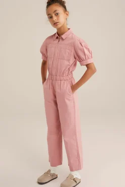 Meisjes katoenen jumpsuit