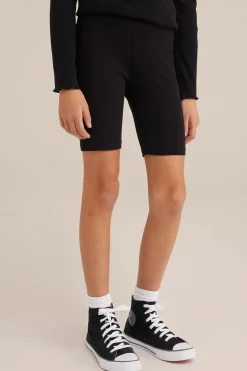 Meisjes korte legging met stretch - 2-pack