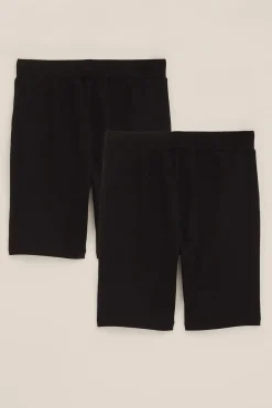 Meisjes korte legging met stretch - 2-pack