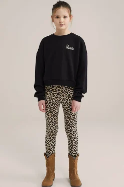 Meisjes legging met dessin