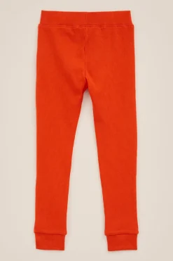 Meisjes legging met ribstructuur