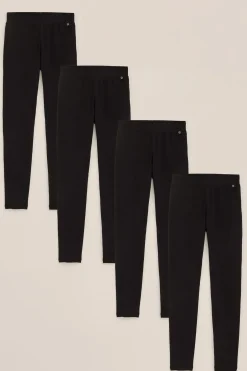 Meisjes legging, 4-pack
