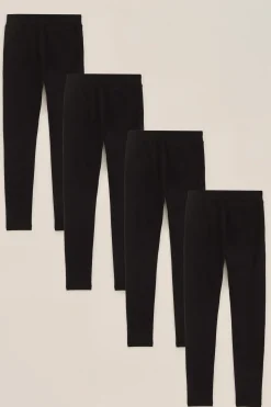 Meisjes legging, 4-pack
