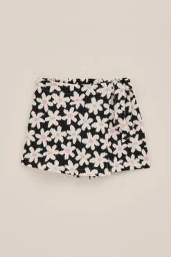 Meisjes overslagskort met dessin