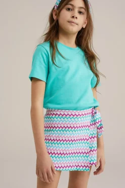 Meisjes overslagskort met dessin