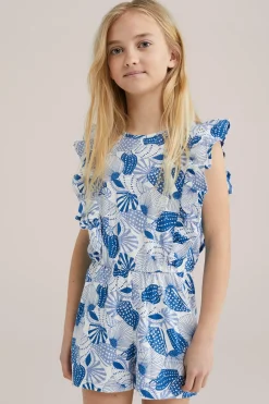 Meisjes playsuit met dessin