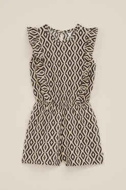 Meisjes playsuit met dessin