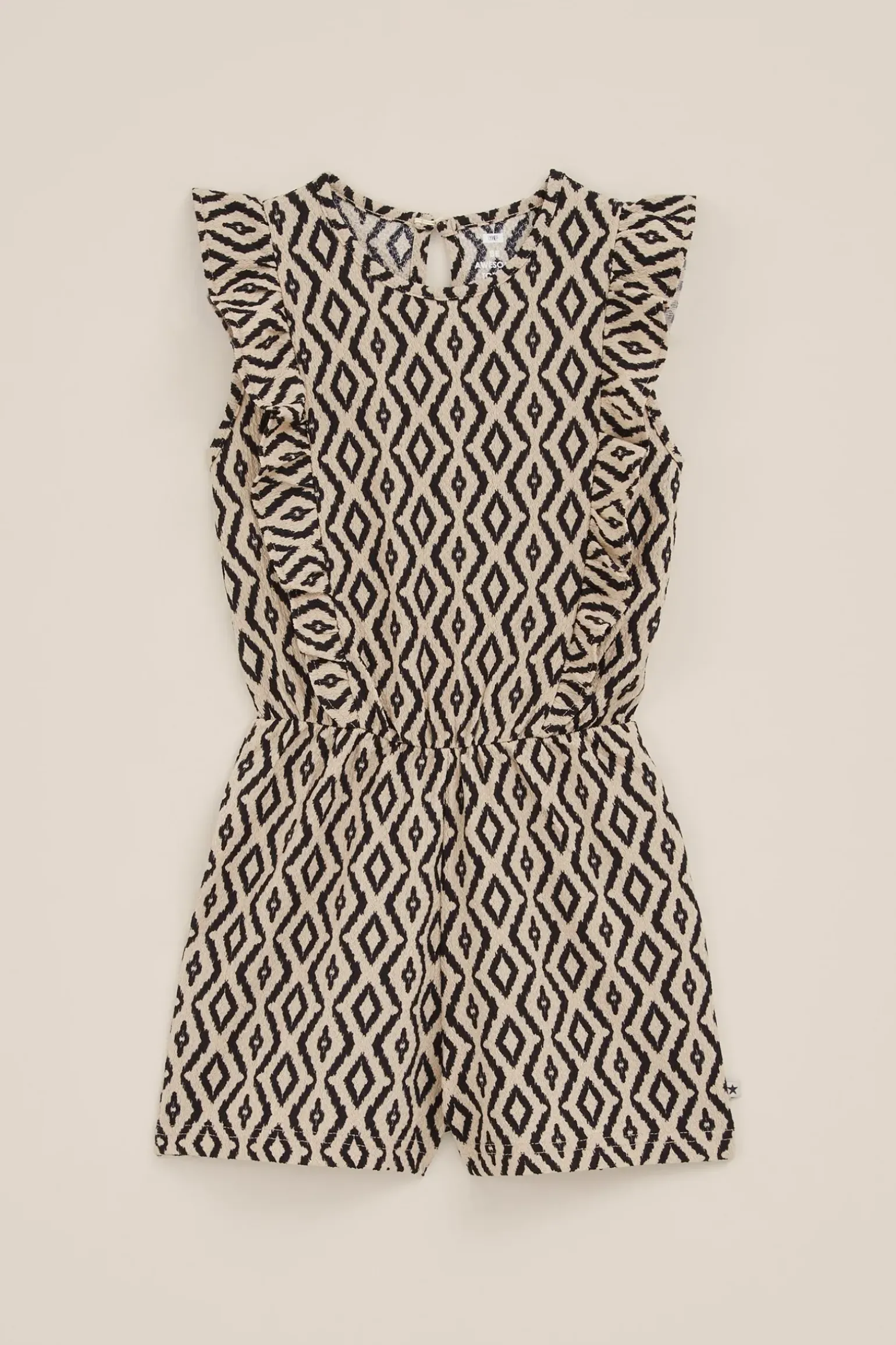 Meisjes playsuit met dessin