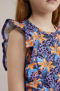 Meisjes playsuit met dessin