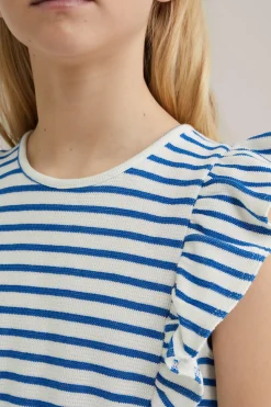 Meisjes playsuit met structuur