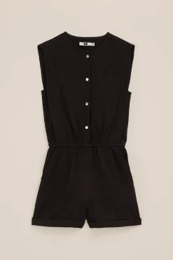 Meisjes playsuit met structuur