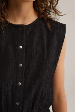 Meisjes playsuit met structuur
