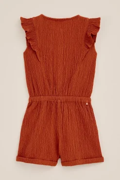 Meisjes playsuit met structuur