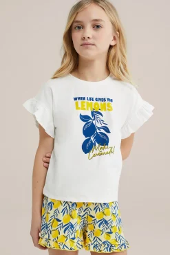 Meisjes pyjama met dessin