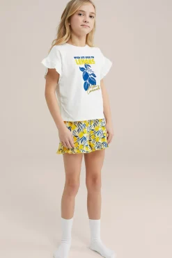 Meisjes pyjama met dessin