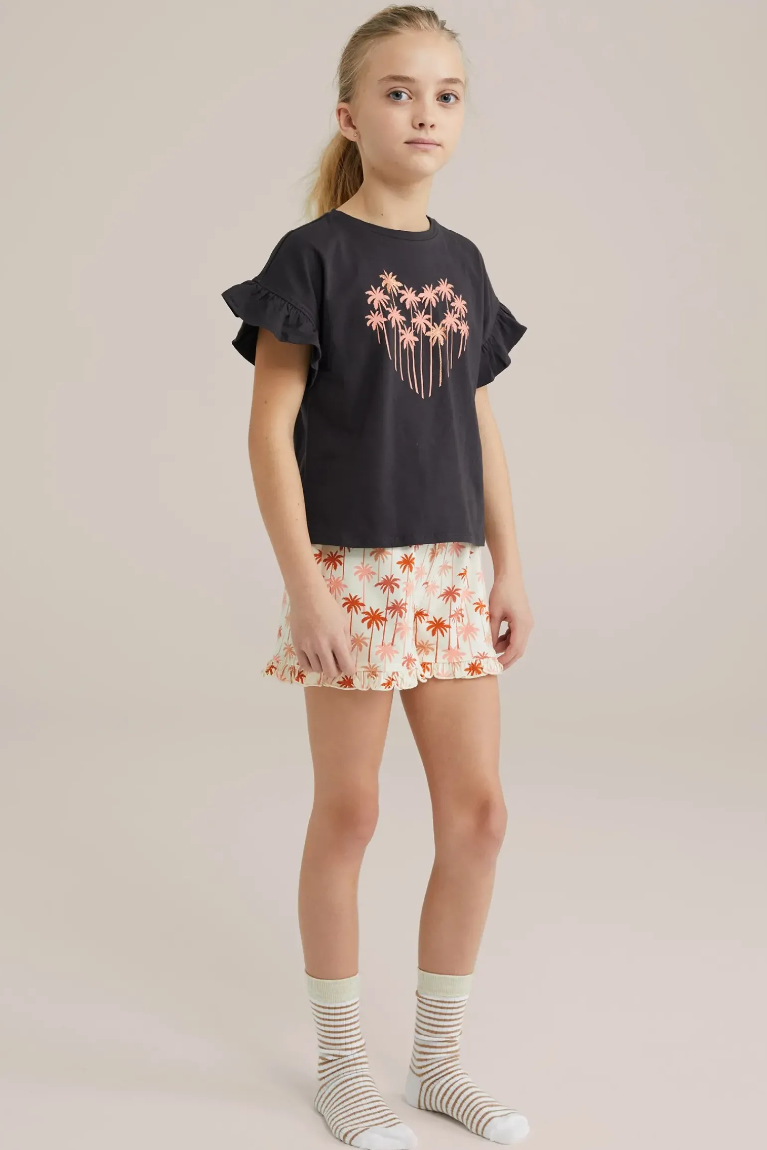 Meisjes pyjama met dessin