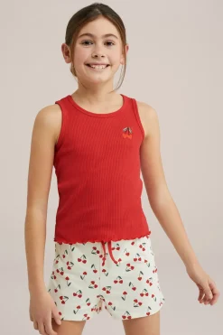 Meisjes pyjamaset met dessin