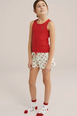 Meisjes pyjamaset met dessin