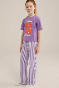 Meisjes pyjamaset met dessin