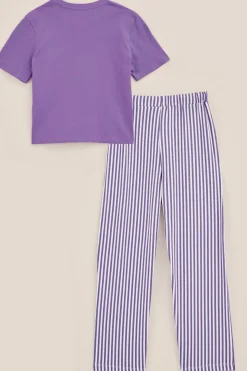 Meisjes pyjamaset met dessin