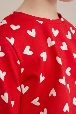 Meisjes pyjamaset met dessin