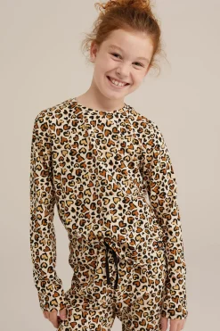 Meisjes pyjamaset met dessin