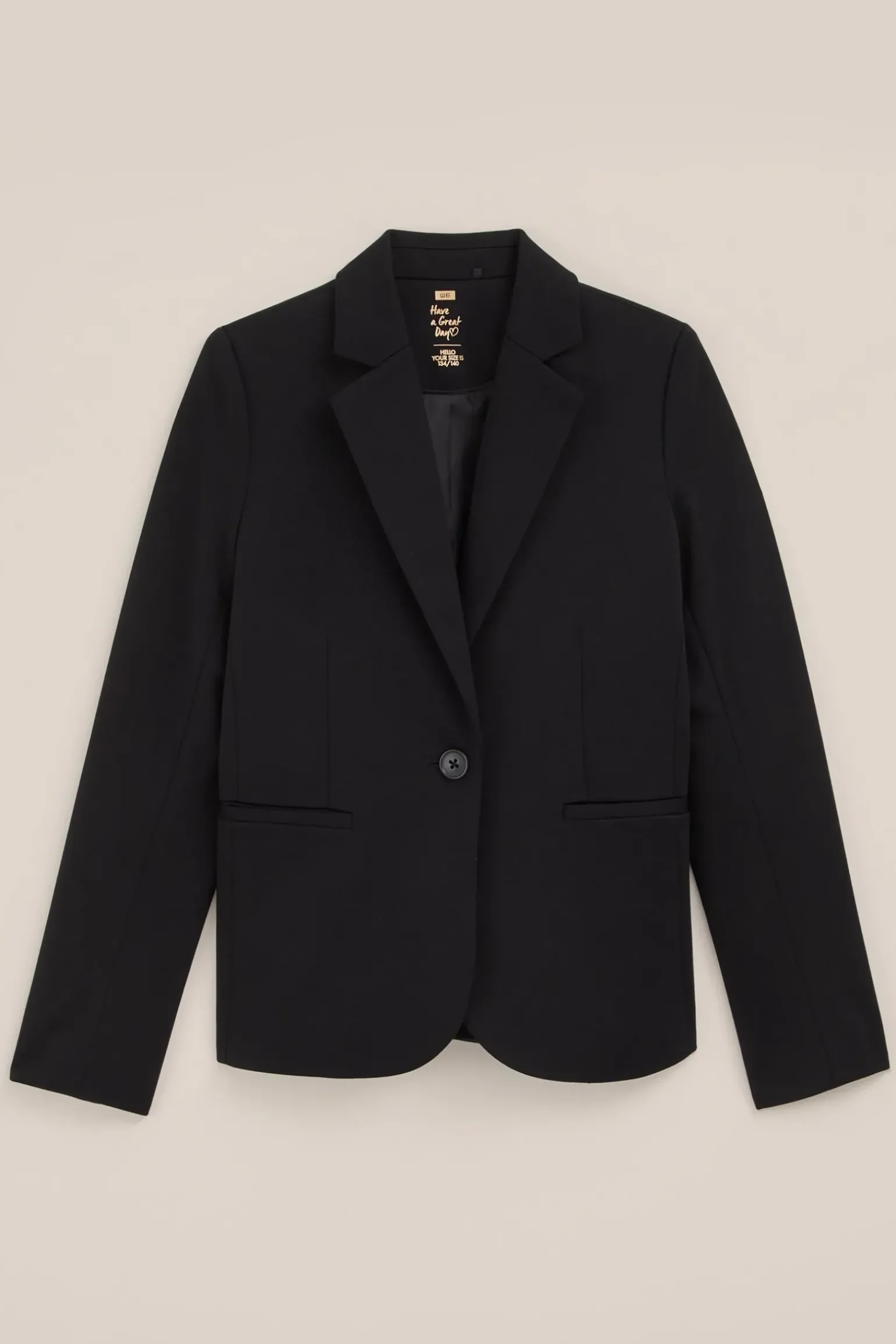 Meisjes regular fit stretch blazer