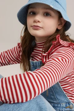 Meisjes relaxed fit tuinbroek