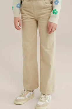 Meisjes relaxed fit tuinbroek