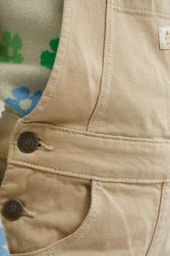 Meisjes relaxed fit tuinbroek
