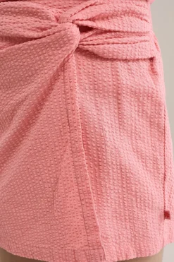 Meisjes seersucker skort