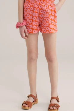 Meisjes short met dessin