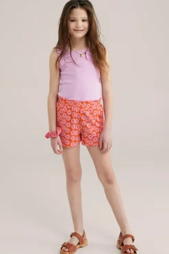 Meisjes short met dessin